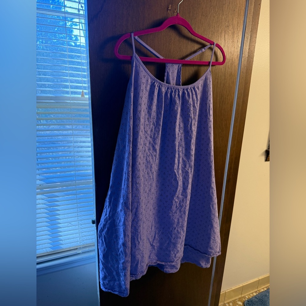 Women's Purple Sleeveless nightgown size 26-28